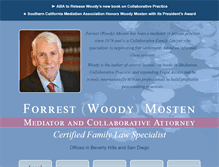 Tablet Screenshot of mostenmediation.com